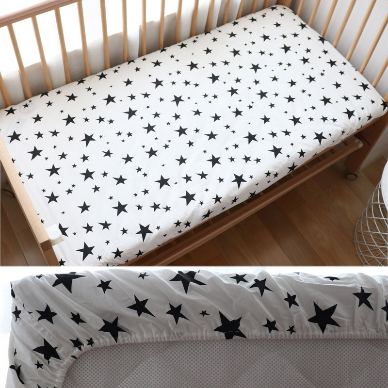 Baby Nursery Boy - 130x70cm 100% Cotton Baby Crib Fitted