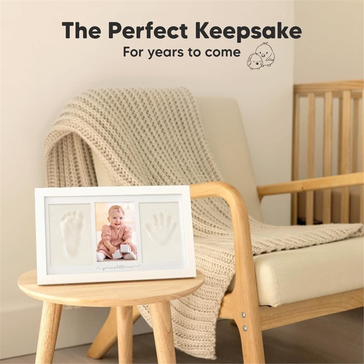 ABFW Baby Handprint & Footprin - Baby Nursery Frames ulasan dan harga