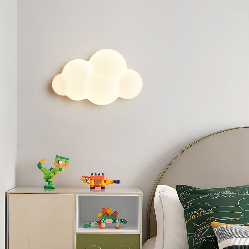White Cloud Wall Lamps for Chi - Baby Nursery Wall Lights ulasan dan harga