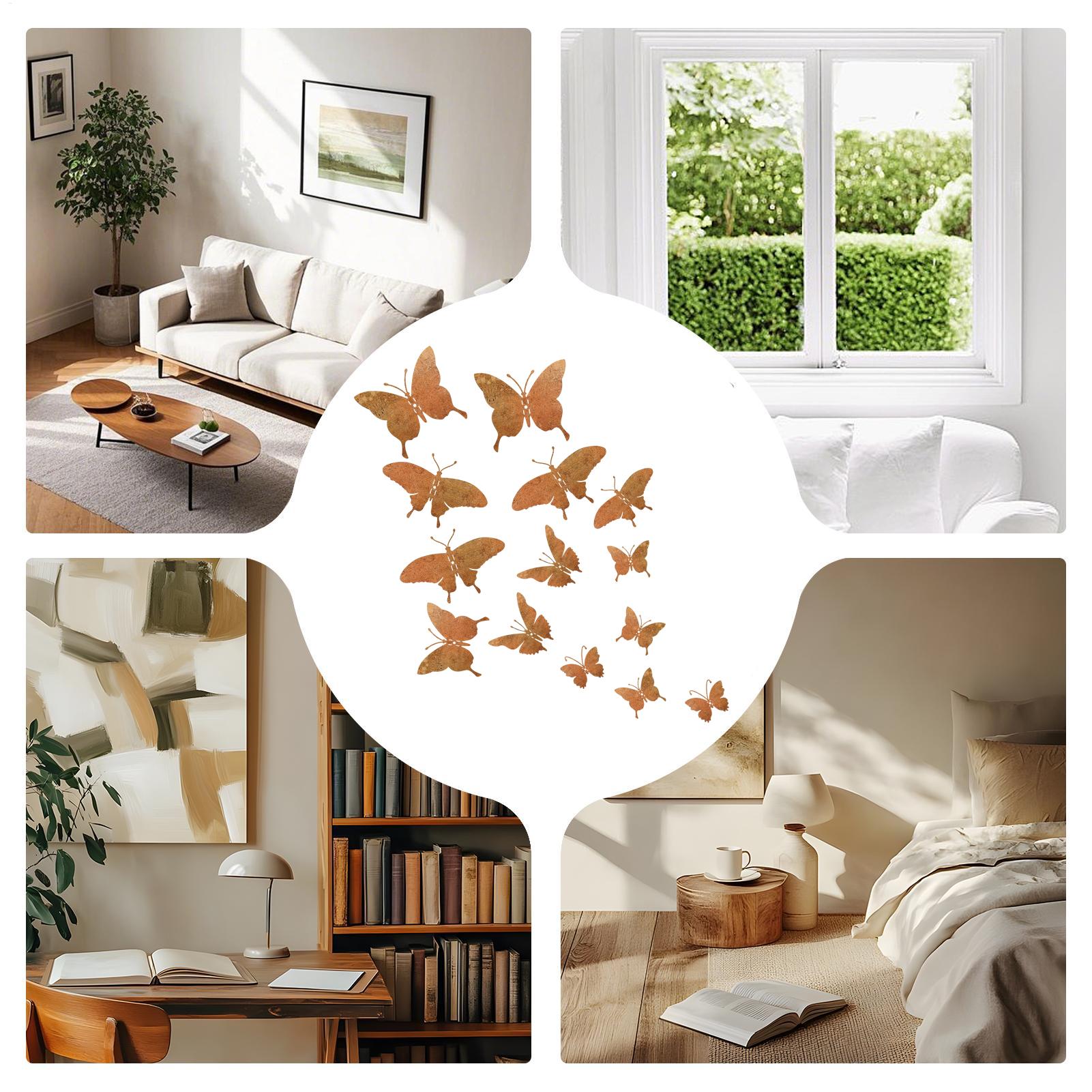 Metal Butterfly Wall Decor 15  - Baby Nursery Decor Girl ulasan dan harga