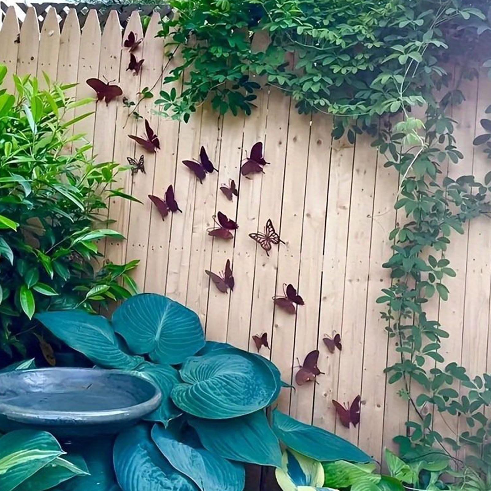 Metal Butterfly Wall Decor 15  - Baby Nursery Decor Girl ulasan dan harga