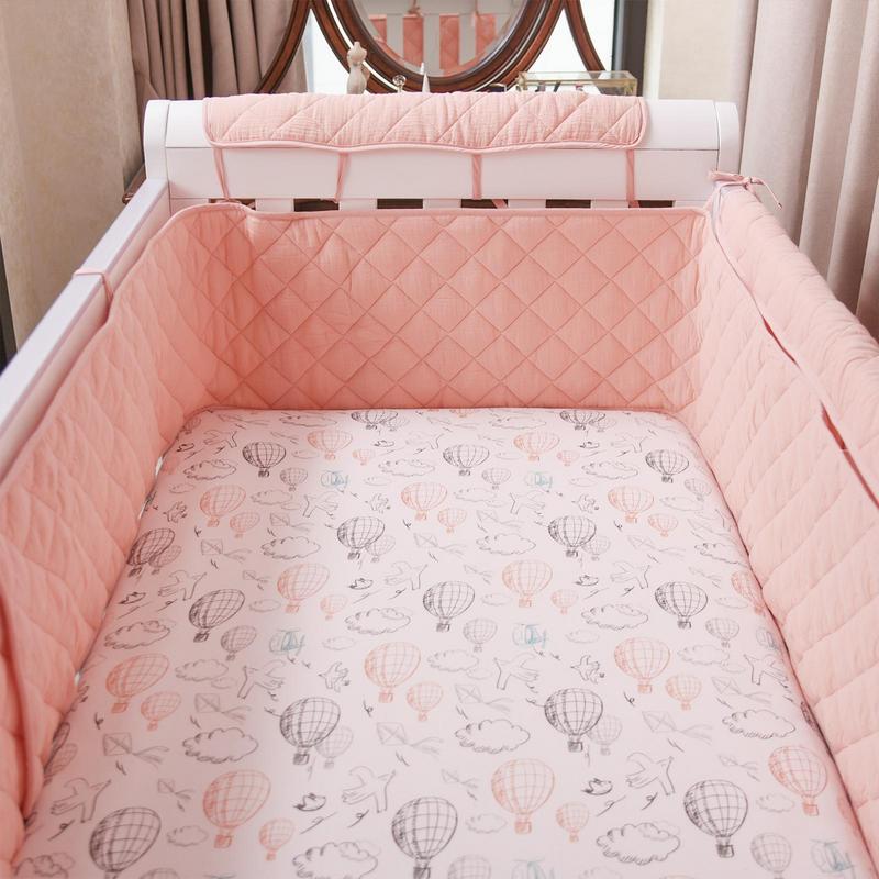 Bumper for Baby Bed Fence Cot  - Baby Nursery Decor Girl ulasan dan harga