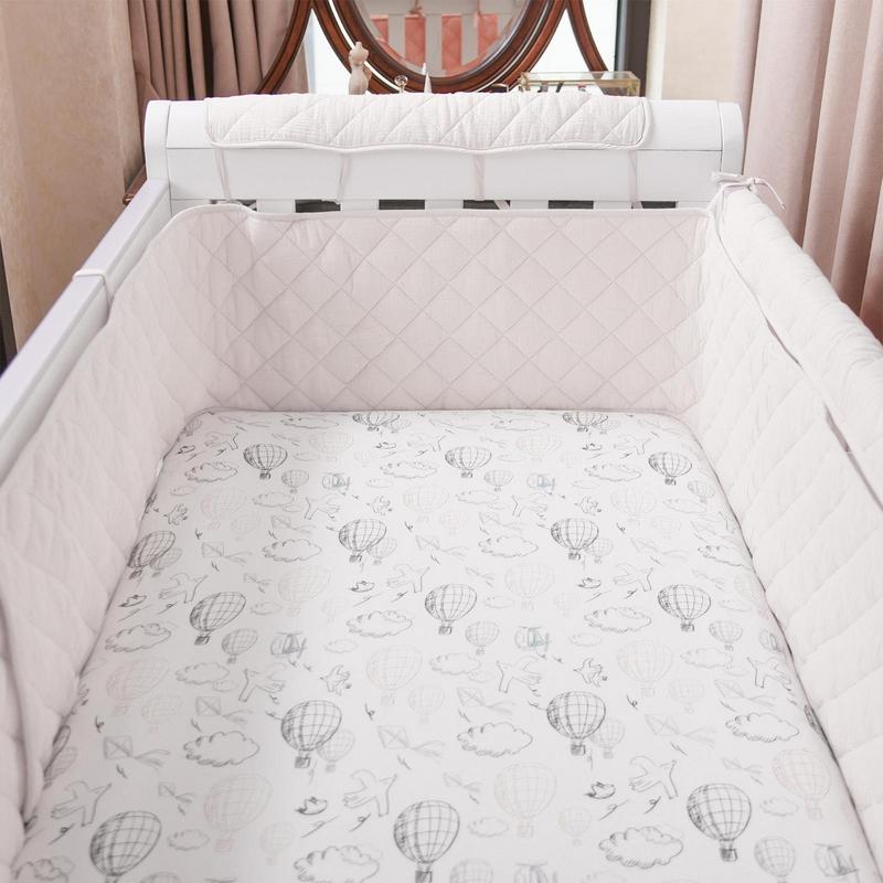 Bumper for Baby Bed Fence Cot  - Baby Nursery Decor Girl ulasan dan harga